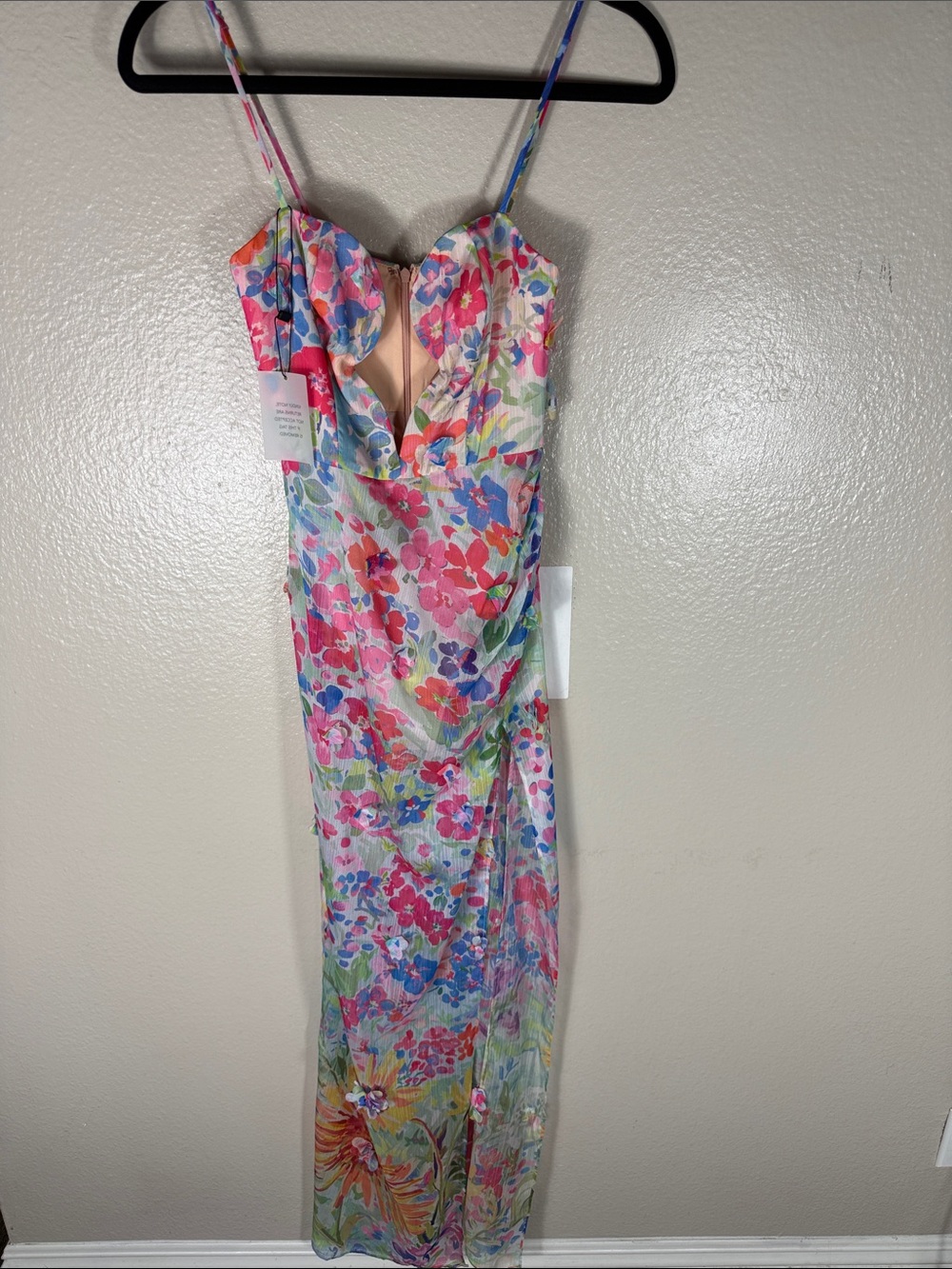 NBD Idres Maxi Dress in Floral Multi - Picture 4 of 8